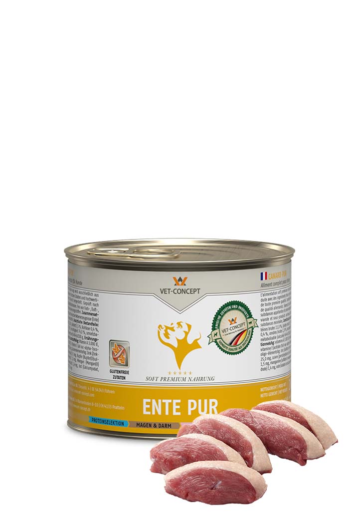 Vet Concept Koiramenu Ente Ankka 6 x 200 g