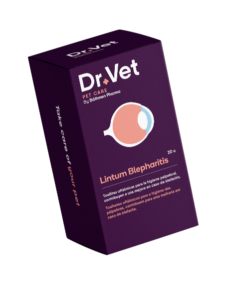 Dr. Vet Lintum Blepharitis puhdistusliinat eläinten silmille 20 kpl