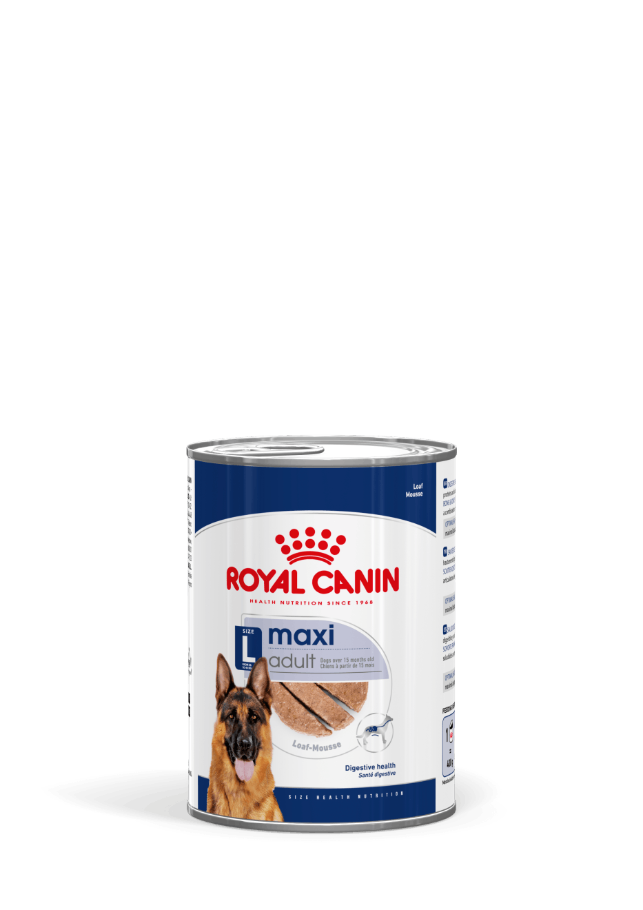 Royal Canin Maxi Adult Loaf koiralle 410 g MAISTELUPAKKAUS
