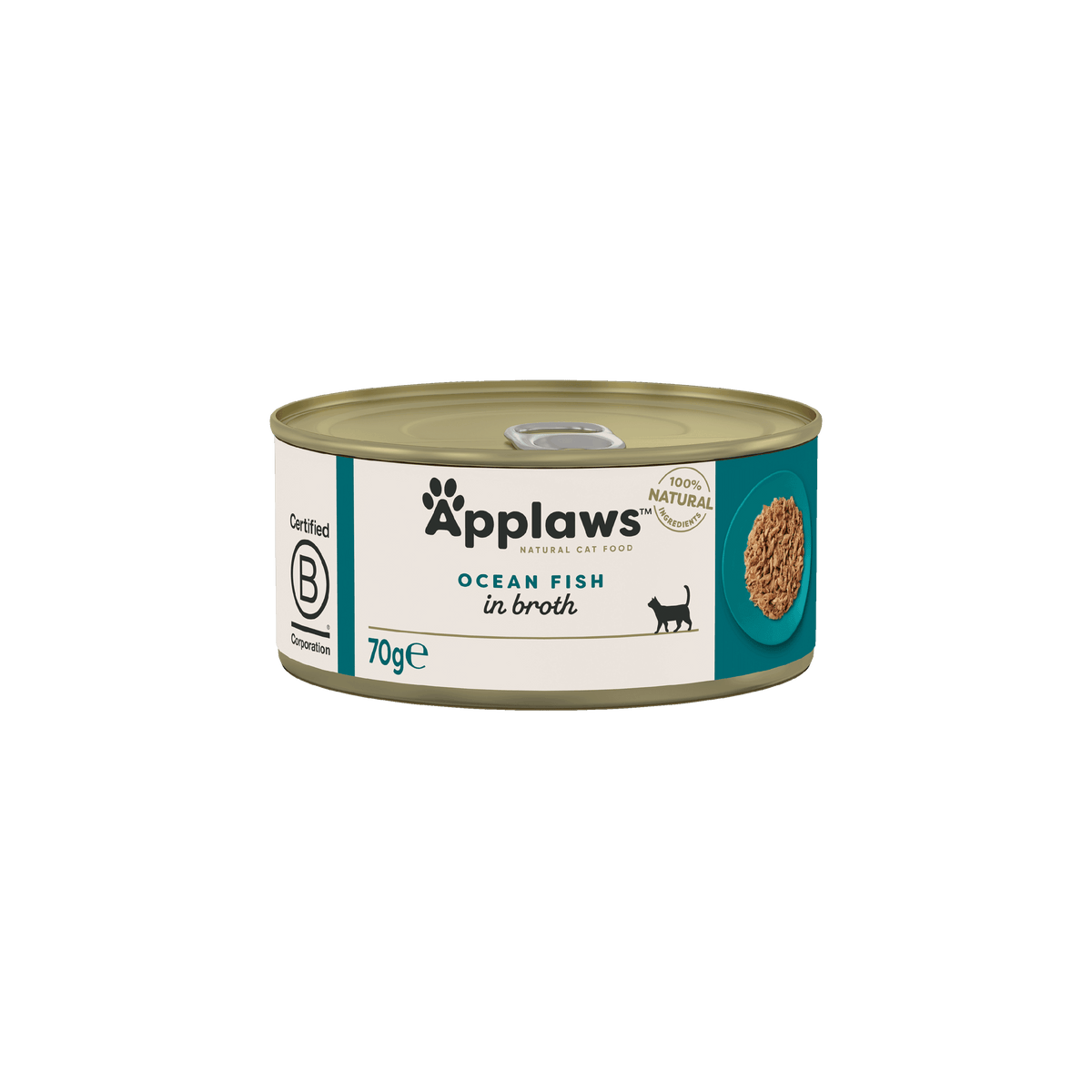 Applaws Kissa Merikala purkki 24 x 70 g