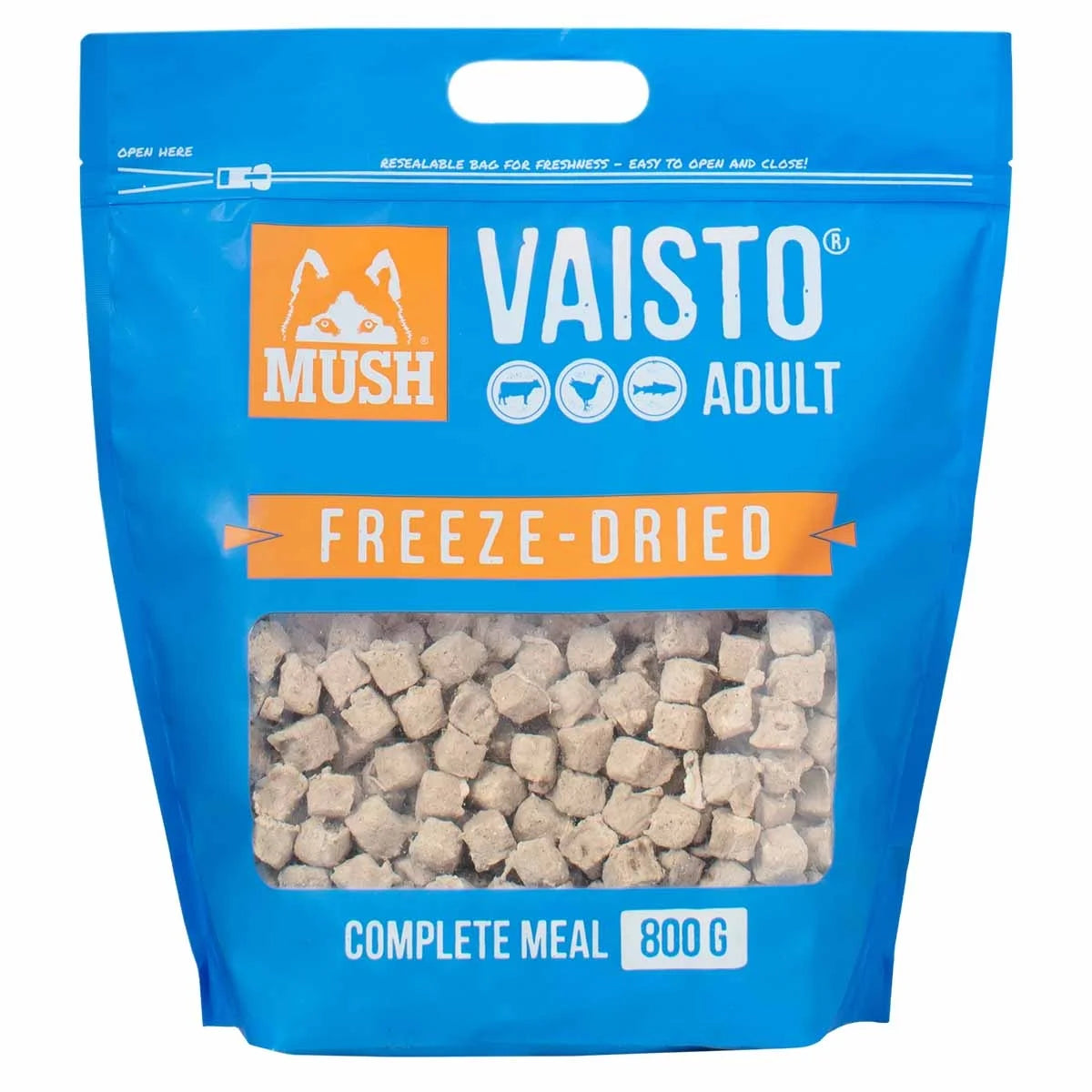 MUSH Vaisto Sininen Freeze-Dried 800 g