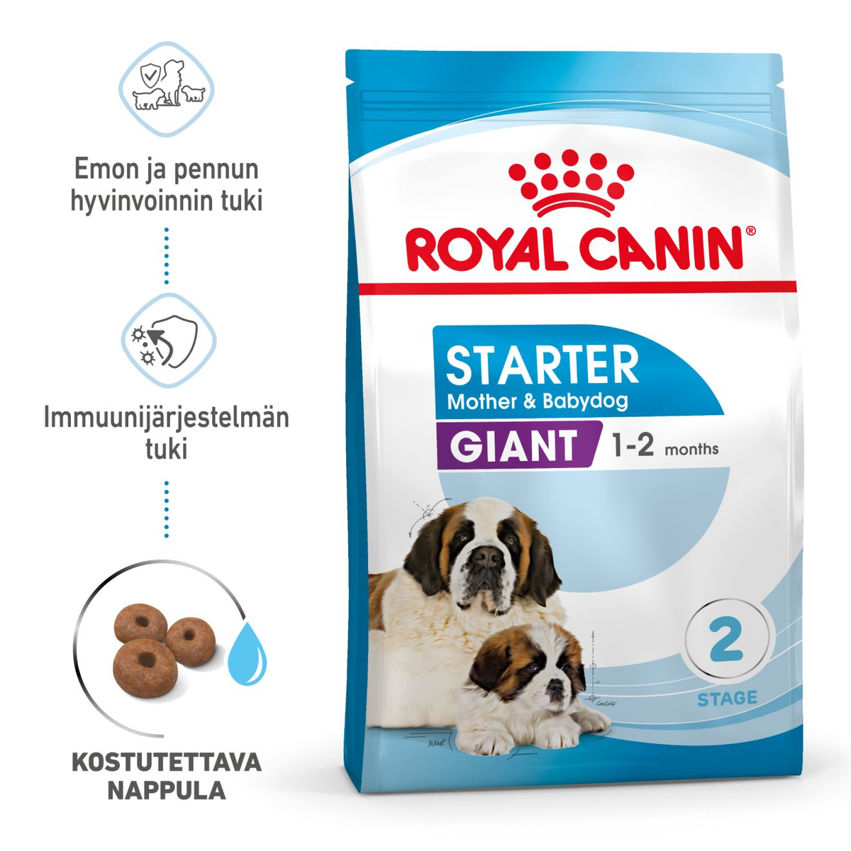 Royal Canin Giant Starter koiralle 15 kg PÄIVÄYSTARJOUS
