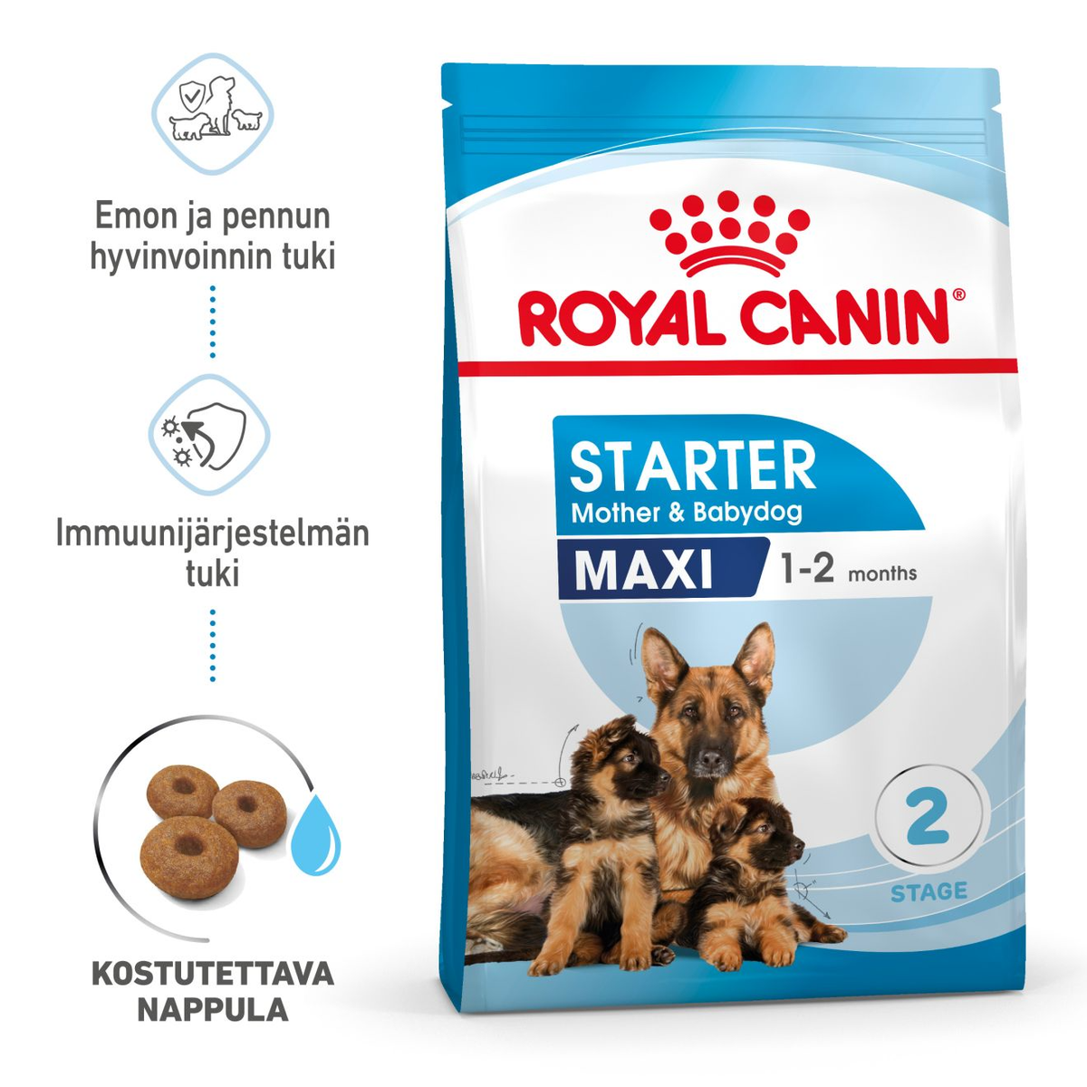 Royal Canin Maxi Starter koiralle 15 kg PÄIVÄYSTARJOUS