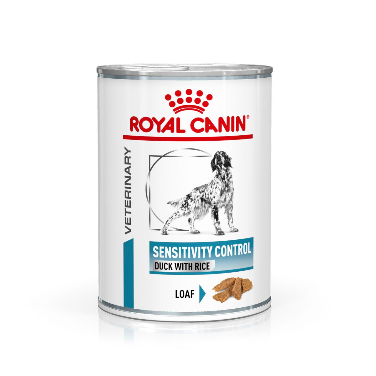 Royal Canin Veterinary Diets Derma Sensitivity Control Duck säilykepurkki koiran märkäruoka 410 g MAISTELUPAKKAUS