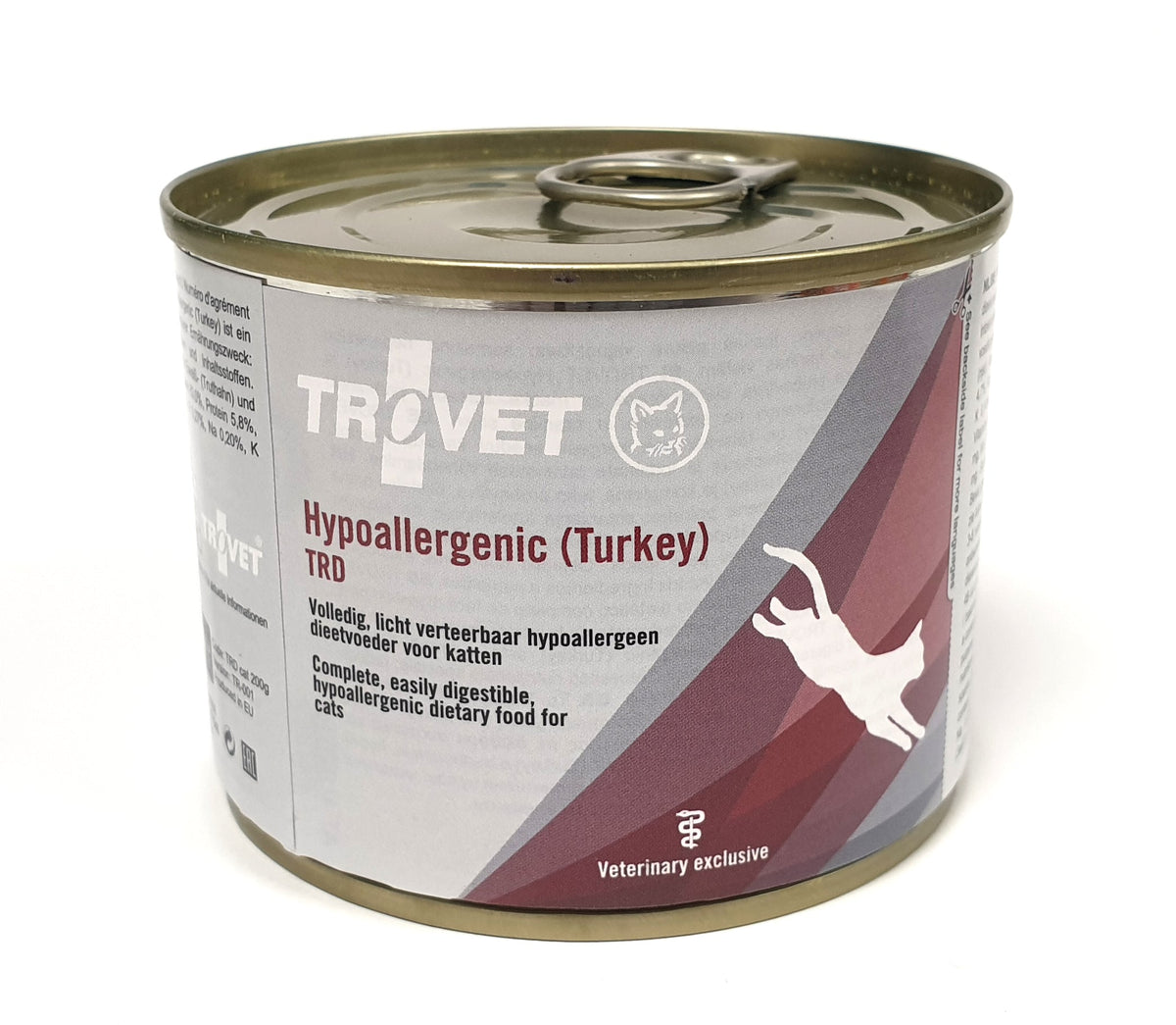 Trovet TRD Hypoallergenic Kalkkuna-Riisi kissalle 6 x 200 g