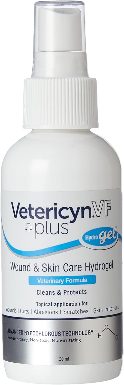 Vetericyn VF+ Wound & Skin Care Hydrogel 120 ml