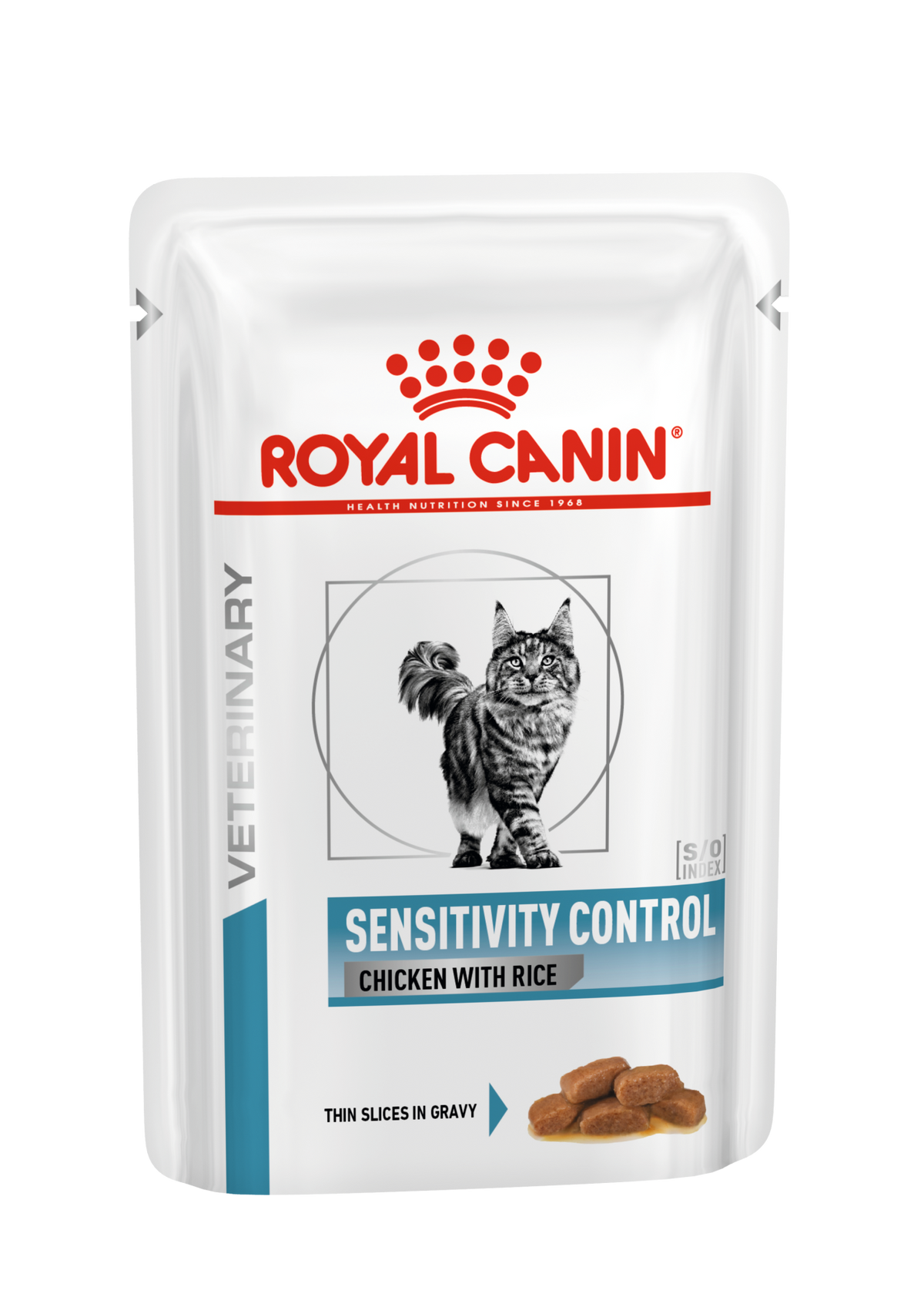 Royal Canin Veterinary Diets Derma Sensitivity Control Chicken annospussi kissan märkäruoka 12 x 85 g