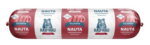 Hau-Hau Champion Viljaton nauta koiranmakkara 350 g PÄIVÄYSTARJOUS