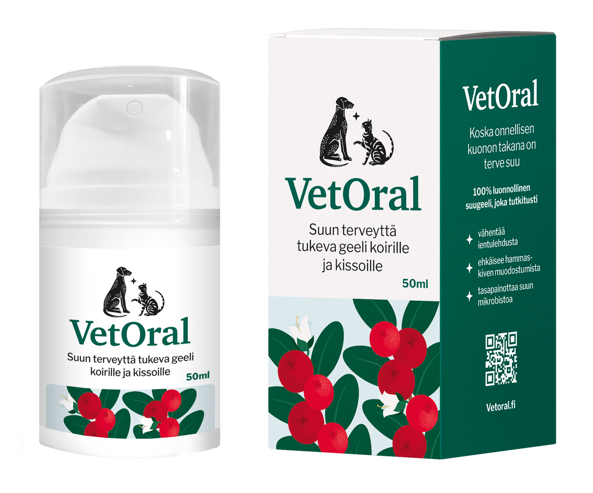 VetOral suunhoitogeeli koirille ja kissoille 50 ml
