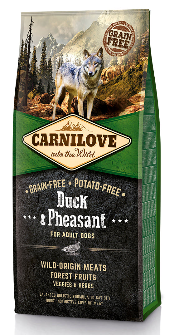 Carnilove Duck-Pheasant for Adult koirille 12 kg