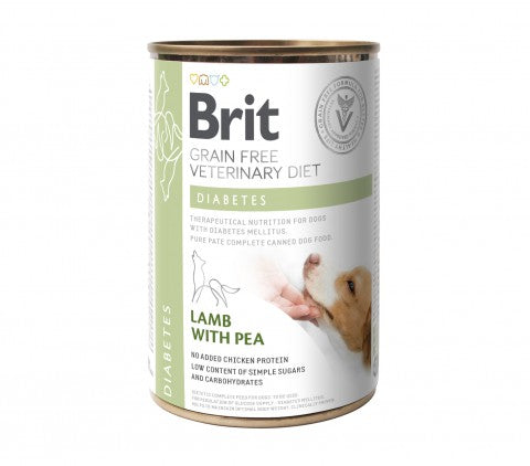 Brit Diabetes Lamb with Pea koiralle 400 g MAISTELUPAKKAUS