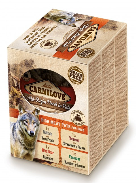 Carnilove Multipack Paté for Adult koirille 4 x 300 g