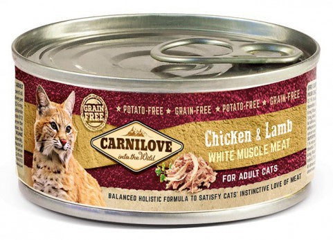 Carnilove Chicken-Lamb for Adult kissoille 100 g