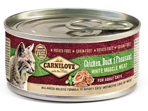 Carnilove Chicken-Duck-Pheasant for Adult kissoille 100 g
