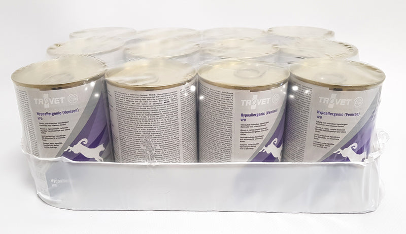 Trovet VPD Hypoallergenic Peura-Peruna Wet Koiralle 12 x 400 g