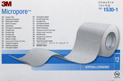 Micropore 2,5 cm 12 kpl