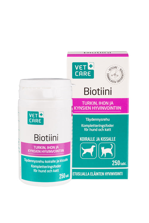 Vetcare Biotiini 250 tablettia