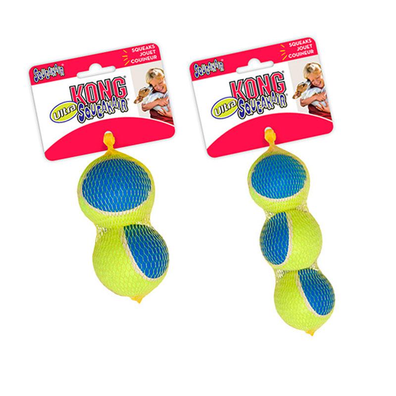 Kong Ultra SqueakAir Ball pallolelu M