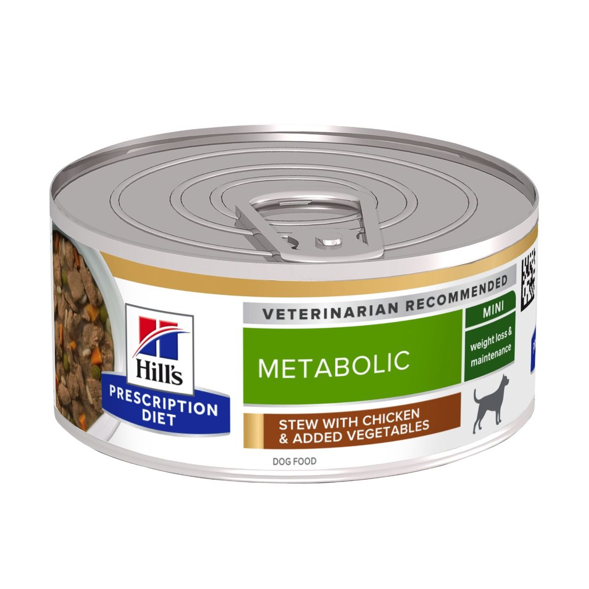 Hill's Metabolic Mini with Chicken & Vegetables muhennos koiralle 24 x 156 g