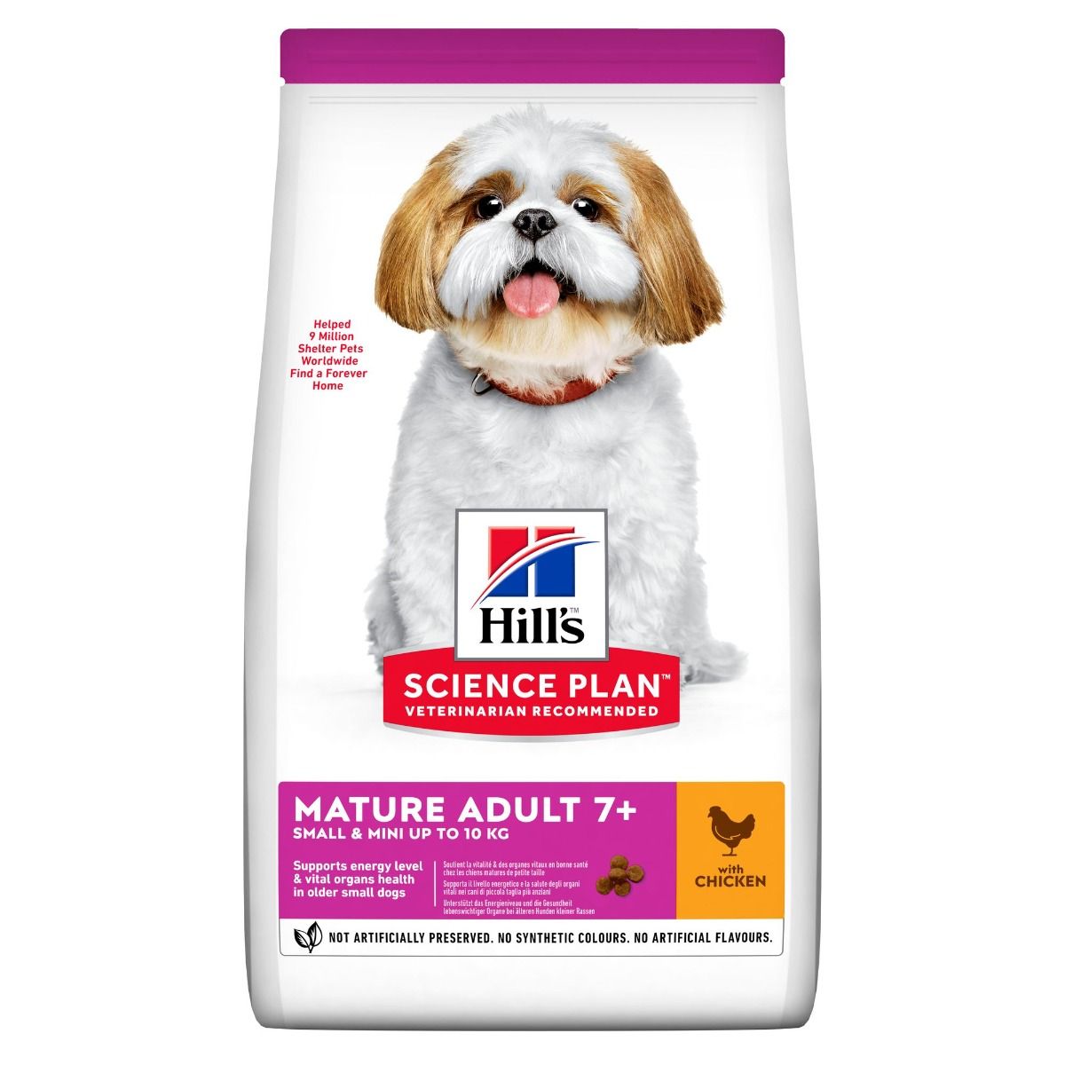 Hill's SP Mature Adult 7+ Small & Mini with Chicken koiralle 6 kg