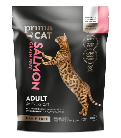 PrimaCat Viljaton Lohi aikuisille kissoille 400 g PÄIVÄYSTARJOUS