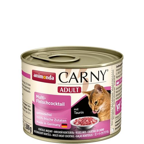 Animonda Carny Adult multilihacocktail kissalle 6 x 200 g