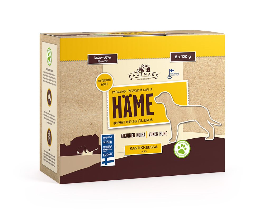 Dagsmark Häme märkäruoka koiralle 8 x 120 g