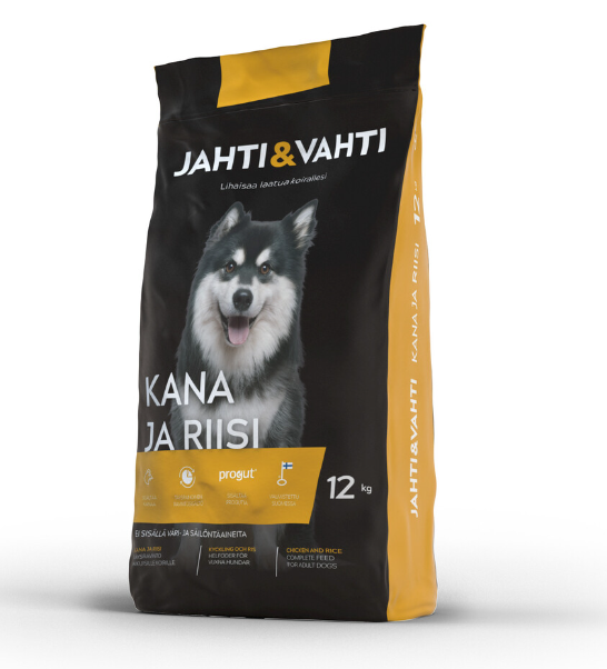 Jahti&Vahti Kana ja Riisi 12 kg