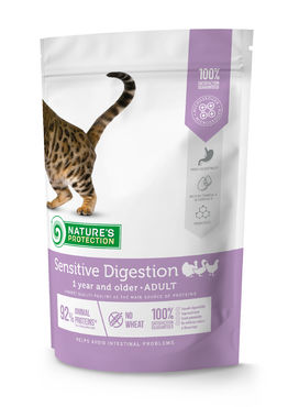 Nature's Protection Sensitive Digestion siipikarja kissalle 400 g