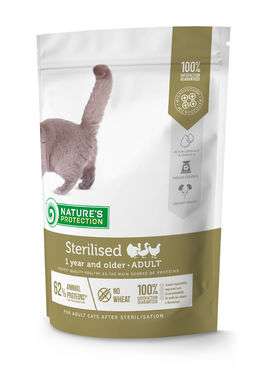Nature's Protection Sterilised siipikarja kissalle 2 kg