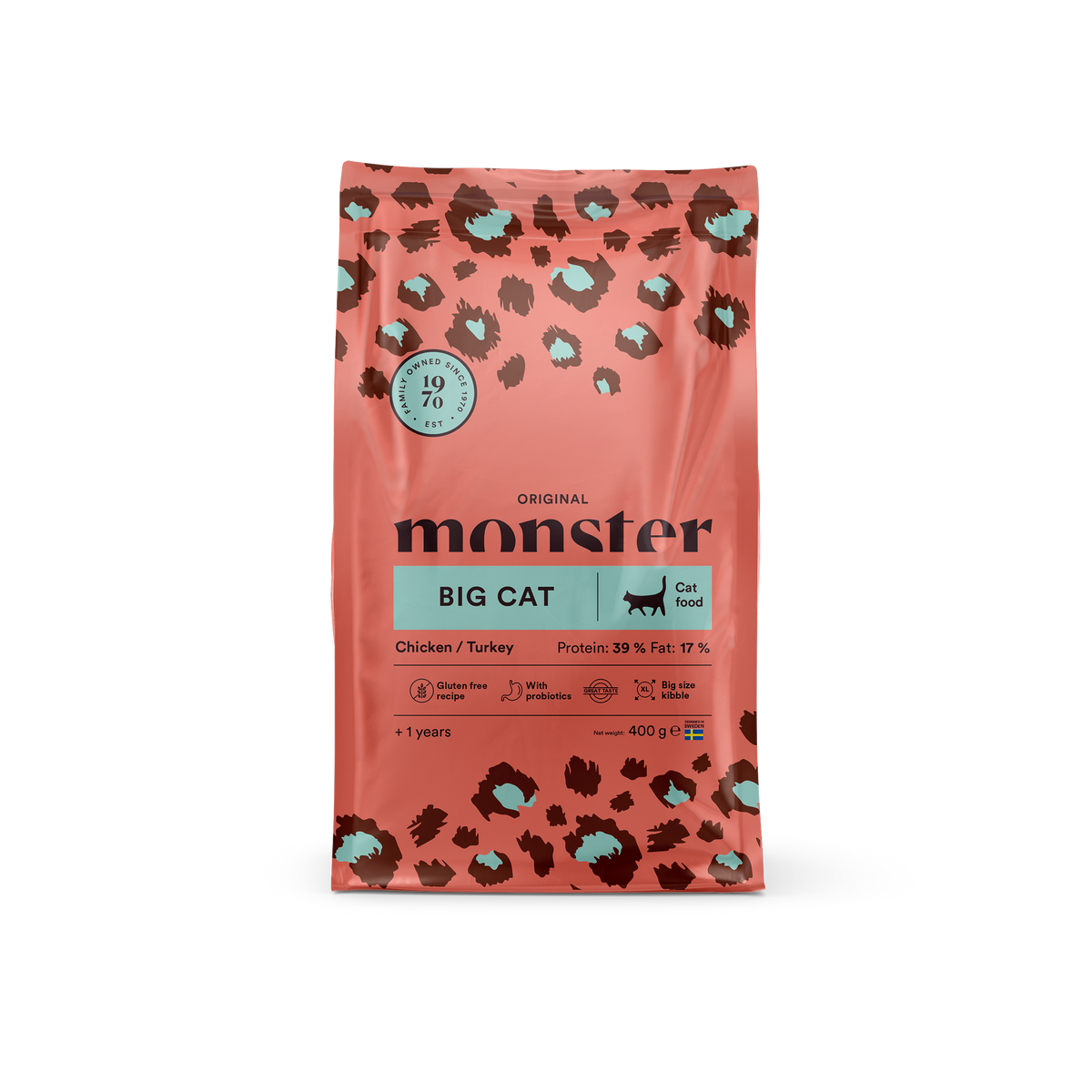 Monster Cat Original Big Cat Chicken-Turkey kissalle