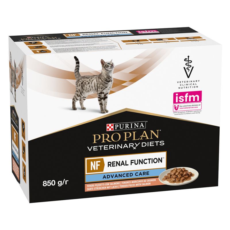 Pro Plan Cat Veterinary Diets NF Renal Function Advanced Care lohi 10 x 85 g