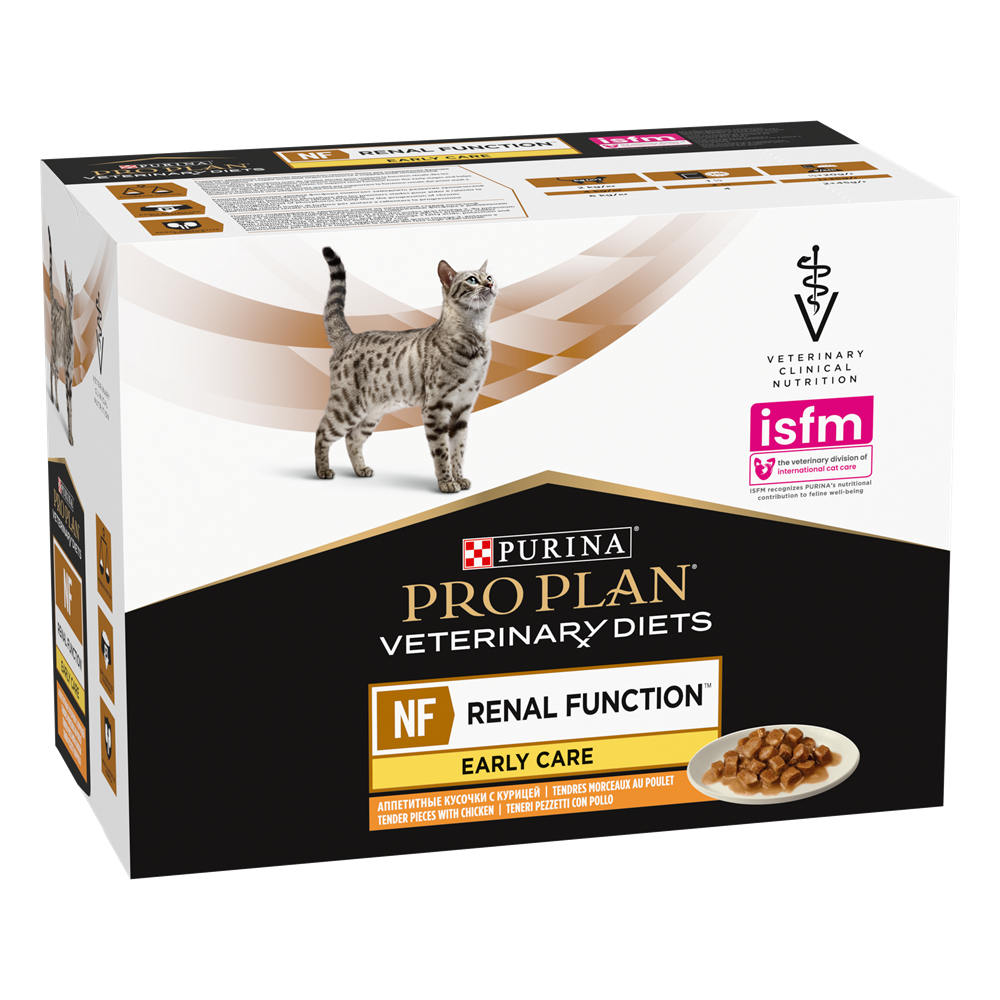 Pro Plan Cat Veterinary Diets NF Early Care renal function kana 10 x 85 g