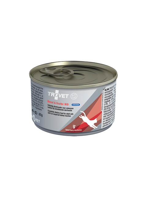 Trovet RID Renal & Oxalate kana kissalle säilykepurkki 6 x 100 g
