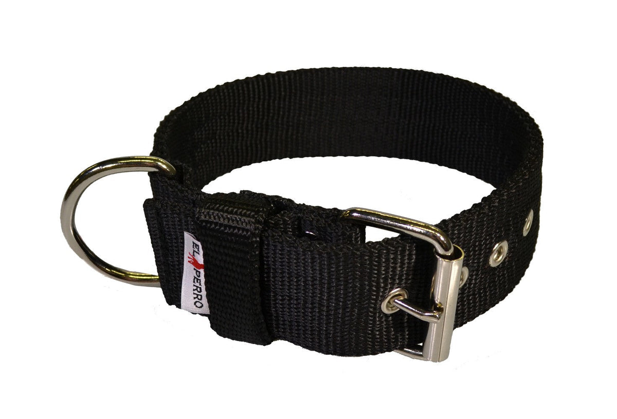 EL PERRO Solkipanta leveä nylon musta 55 cm