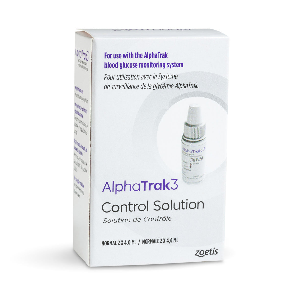 AlphaTRAK3 kontrolliliuos eläimille 2 x 4 ml