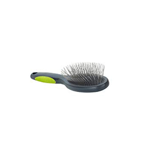 Buster Pin Brush harja kovilla metallipiikeillä S-Koko