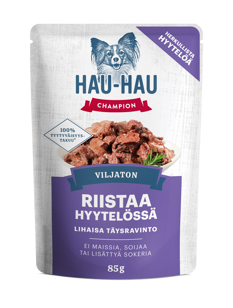 Hau-Hau Champion Viljaton riistaa hyytelössä 28 x 85 g