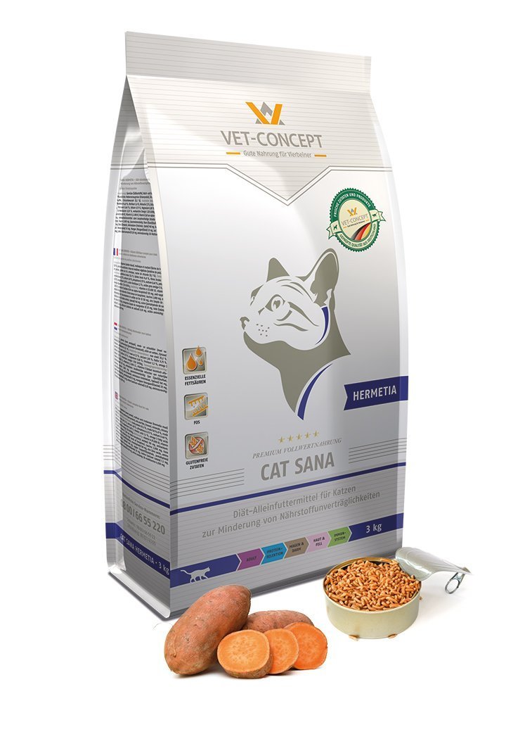 Vet Concept Cat Sana Hermetia Hyönteinen kissalle 400 g