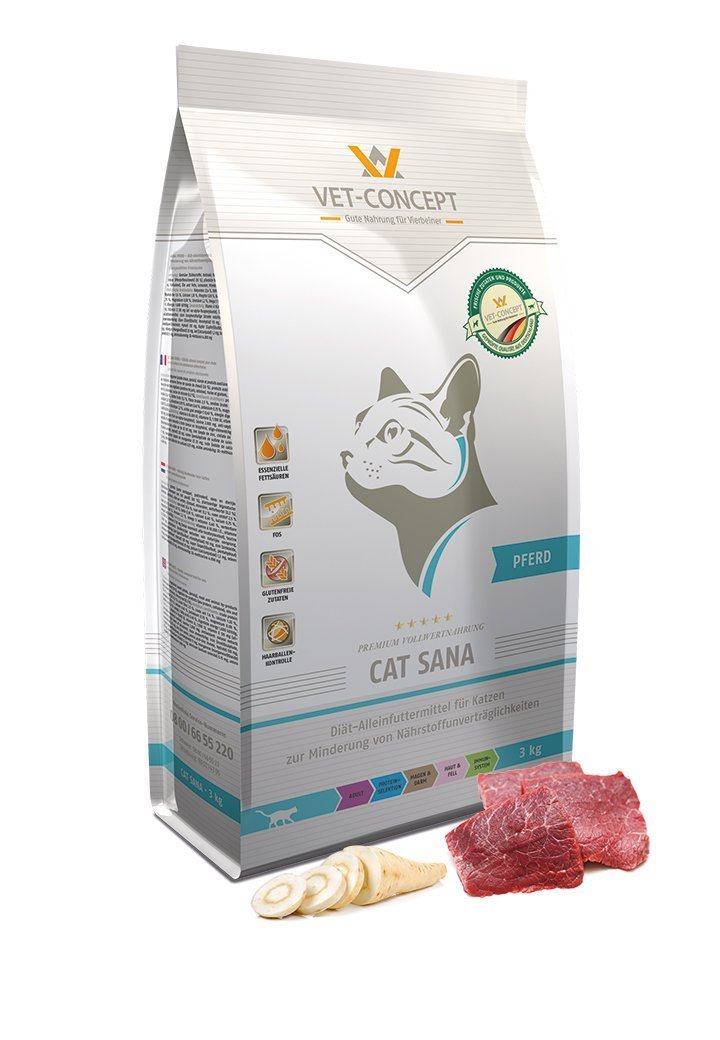 Vet Concept Cat Sana Pferd Hevonen kissalle 3 kg