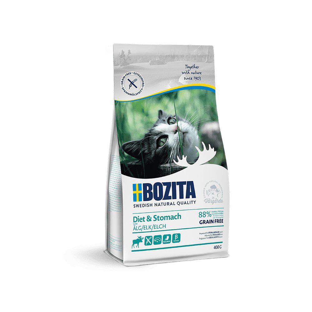 Bozita Diet & Stomach Grain Free Elk kissalle 400 g