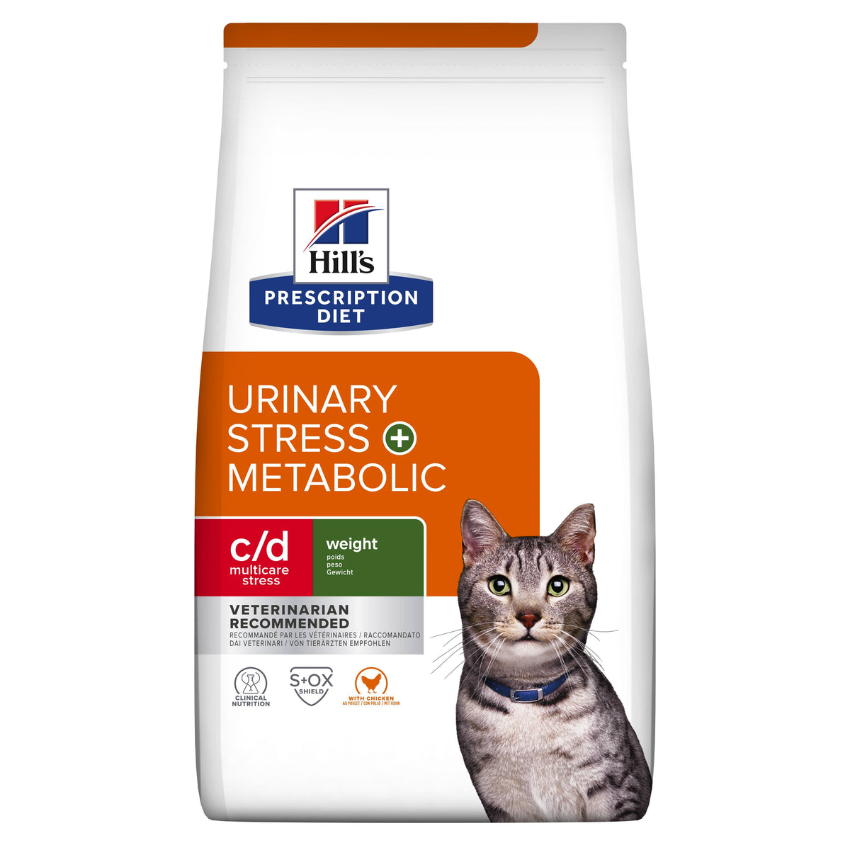 Hill's c/d Urinary Stress + Metabolic Chicken kissalle 1,5 kg