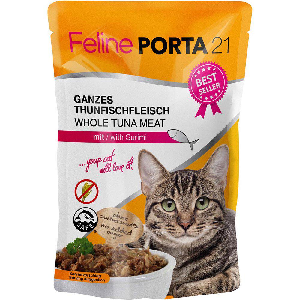 Feline Porta 21 Tonnikala & Surimi 20 x 100 g