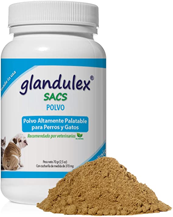 Glandulex Sacs jauhe kissalle ja koiralle 70 g