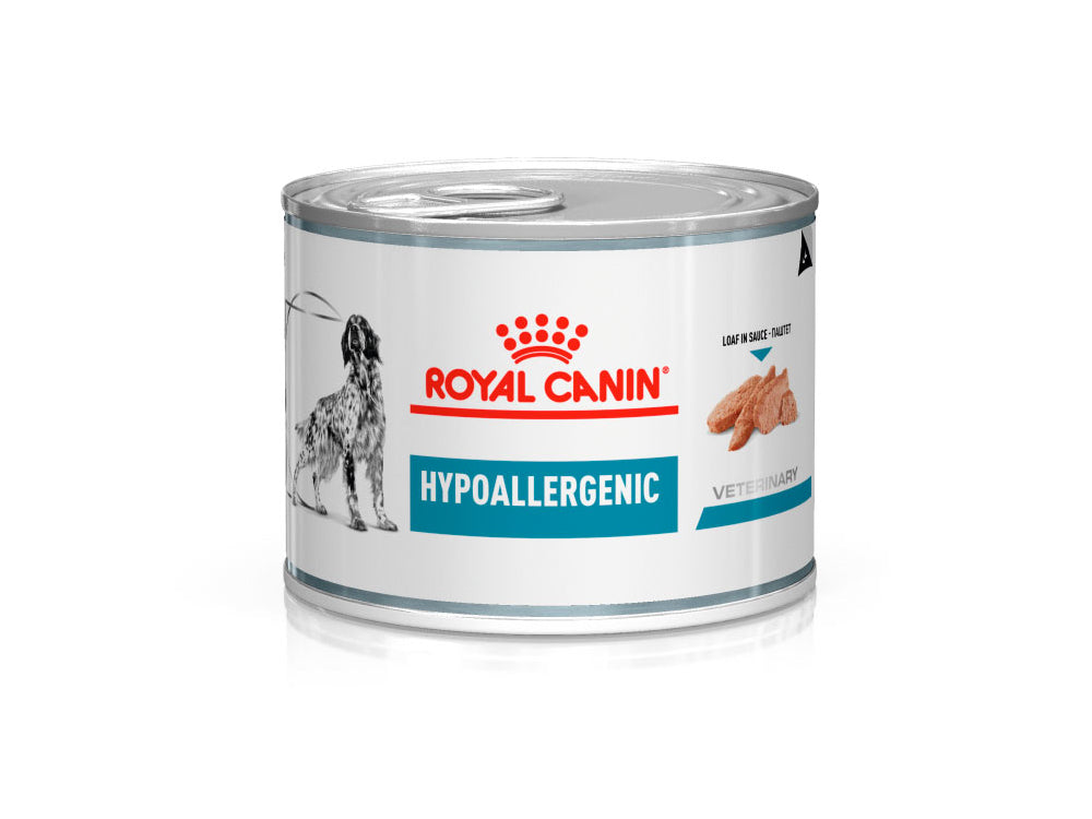 Royal Canin Veterinary Diets Derma Hypoallergenic Loaf säilykepurkki koiran märkäruoka 12 x 200 g