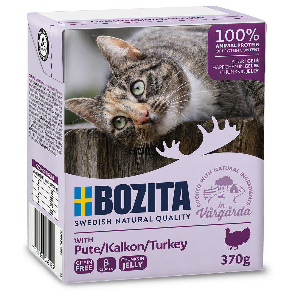 Bozita kalkkunaa hyytelössä kissalle 6 x 370 g