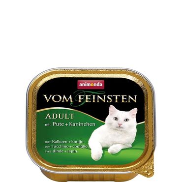 Animonda Vom Feinsten Adult kalkkuna & kani kissalle 100 g MAISTELUPAKKAUS