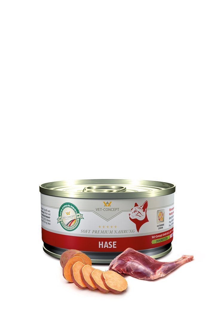Vet Concept Kissamenu Hase Jänis 6 x 100 g