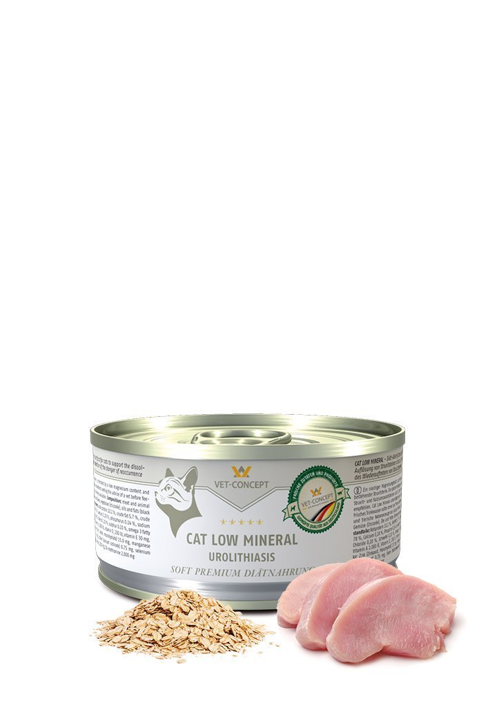 Vet Concept Kissamenu Low Mineral 6 x 100 g