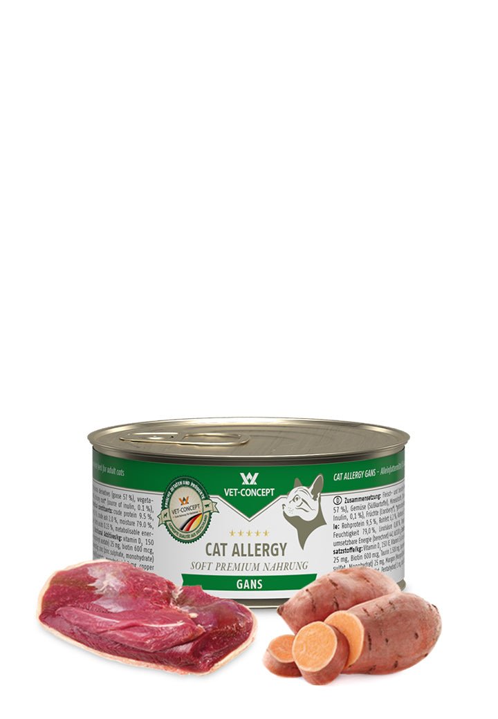 Vet Concept Kissamenu Allergy Gans Hanhi 6 x 200 g